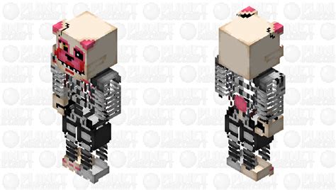 mangle skin|mangle fnaf minecraft skin.